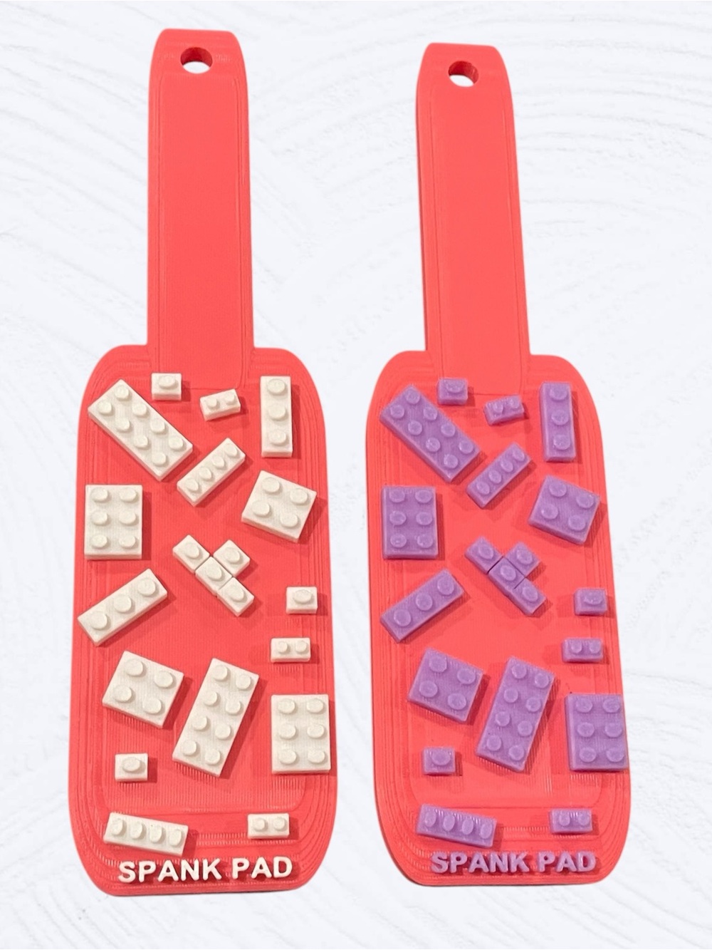 🪷 Custom Made 3d Lego Bricks Adult Spanking Paddle 🔥